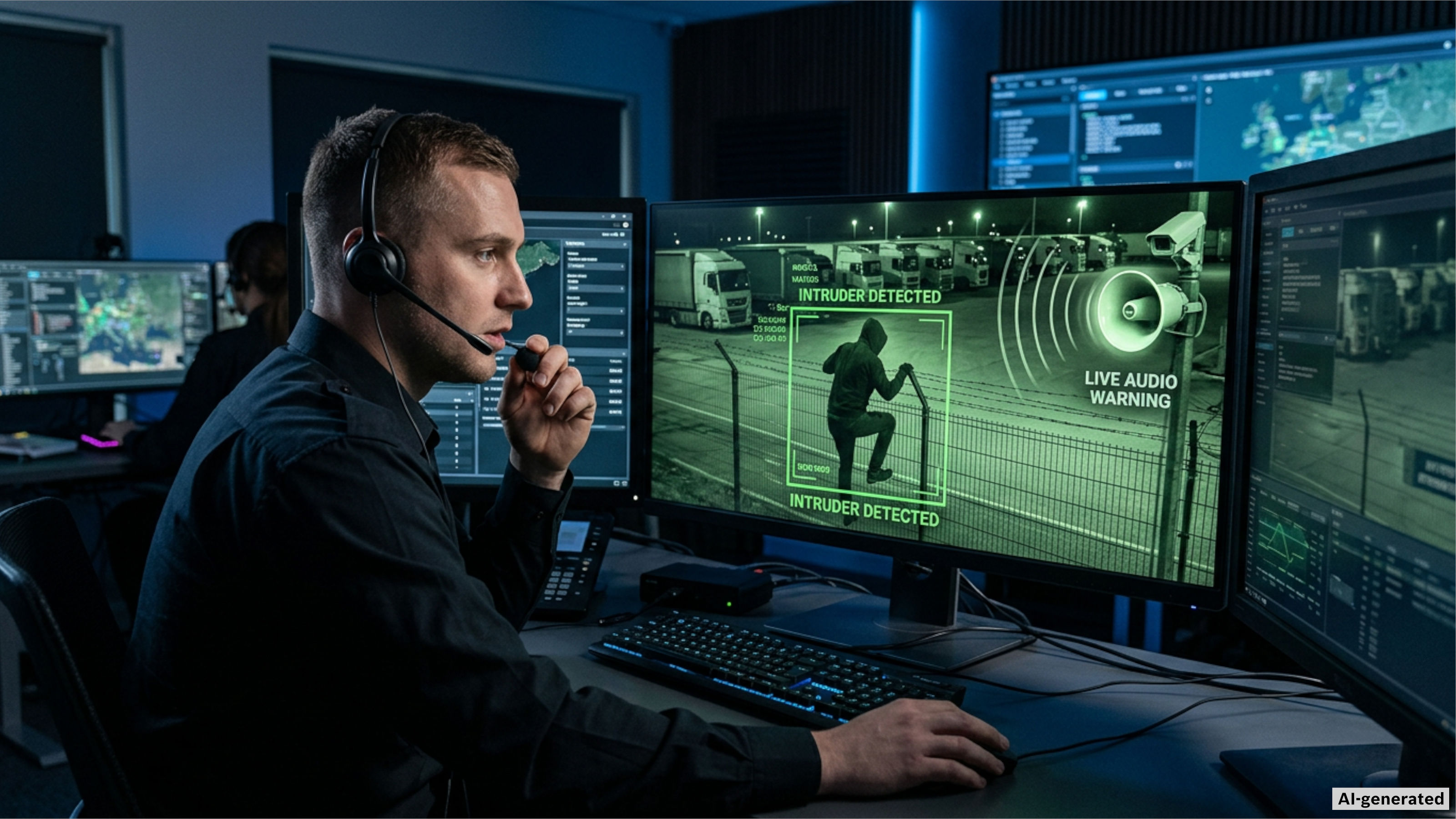 Bosch Monitoring Center perimeter intrusion handling