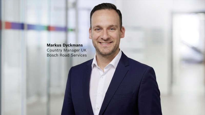 Portrait: Markus Dyckmans, Country Manager UK at  Bosch Road Services